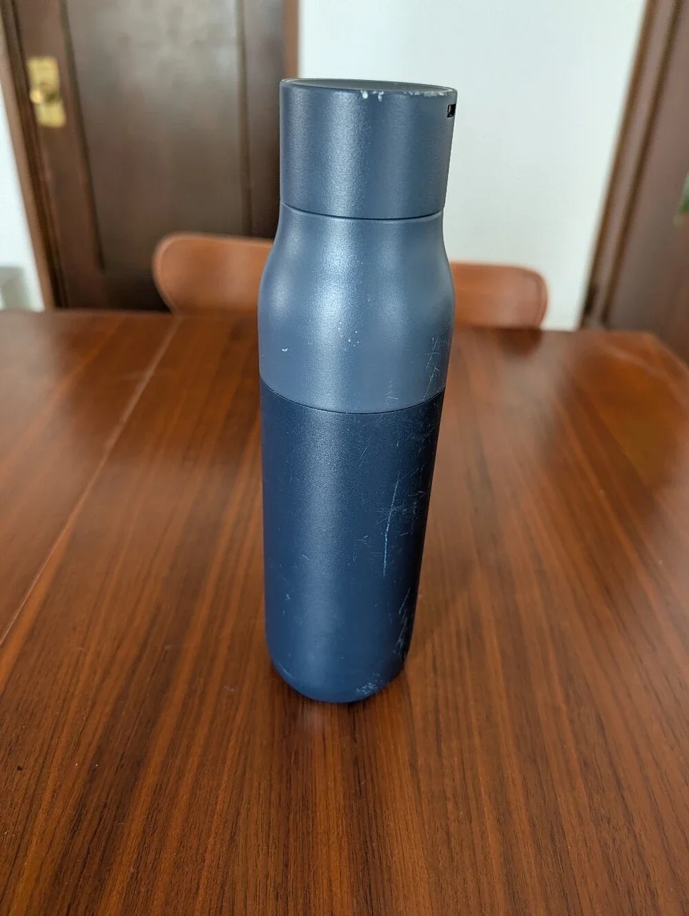 LARQ Self Cleaning Water Bottle Monaco Blue 17oz Insulated UV Purifier